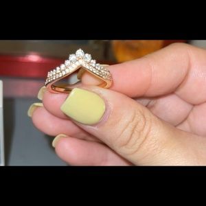 Princess Wishbone Ring